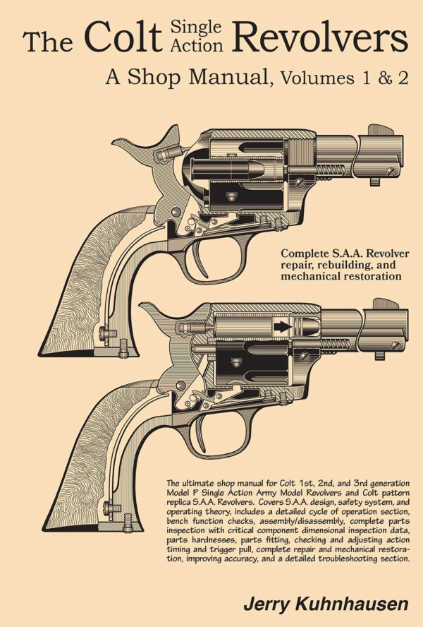 Colt Single Action Book Cover